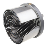 Wolfcraft Profi-gatzaag | 5-delig | Ø28, 35, 50, 68, 75mm | 1 set - 2220000
