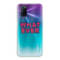 Whatever: Oppo A72 Transparant Hoesje