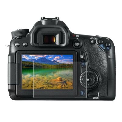 PULUZ 2.5D 9H Gehard glas Scherm bescherming Protector met gebogen rand voor Canon 650D / 70D / 700D / 750D / 760D / 80D Camera