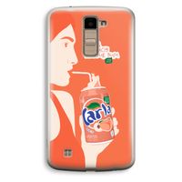 Peach please!: LG K10 (2016) Transparant Hoesje