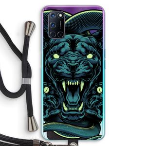 Cougar and Vipers: Oppo A92 Transparant Hoesje met koord