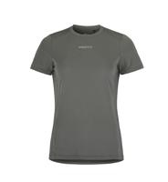 Craft ADV Essence 2 hardloopshirt korte mouw grijs dames