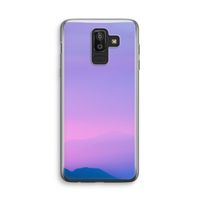 Sunset pastel: Samsung Galaxy J8 (2018) Transparant Hoesje