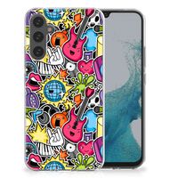 Samsung Galaxy A34 Silicone Back Cover Punk Rock