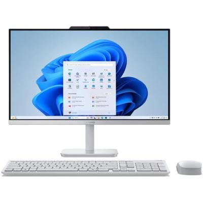 LENOVO A100 alles-in-één-pc | Windows 11 - 23,8 FHD - Intel N100 - 8 GB RAM - 256 GB SSD - Draadloos toetsenbord + muis