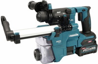Makita hr010gd201 | combihamer | 40 v max | sds-plus | set | 2x 2,5ah | stofuitzuiging in m-box