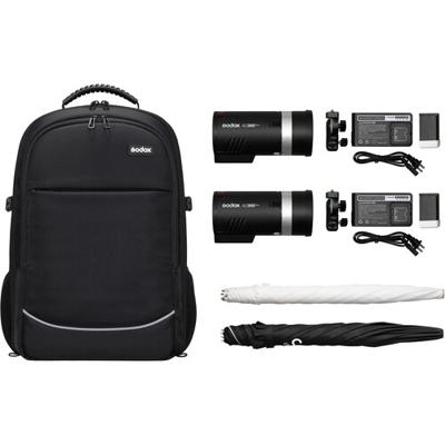 Godox Witstro AD300Pro 2-head Outdoor Flash Kit