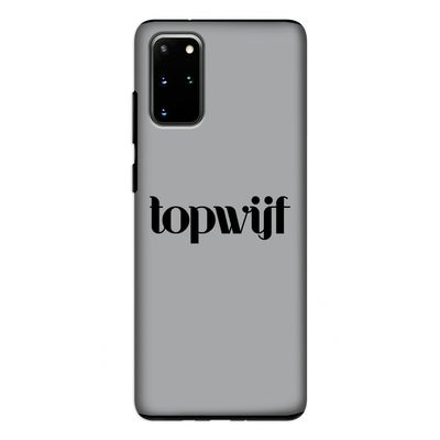 Topwijf Grijs Zwart: Samsung Galaxy S20 Plus Tough Case