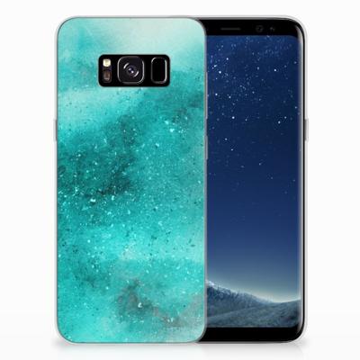 Smartphone hoesje Samsung Galaxy S8 Painting Blue Smartphone hoesje Samsung Galaxy S8 Painting Blue