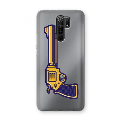 Pew Pew Pew: Xiaomi Redmi 9 Transparant Hoesje