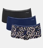 3-pack Crush Go dames boxershorts - Biologisch Katoenen dames onderbroeken - Multipack vrouwen ondergoed