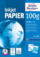 Avery-Zweckform PAPIER 100 Premium Quality Paper 2566 Printpapier, kopieerpapier DIN A4 100 g/m² 500 vellen Helderwit - thumbnail