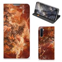 OnePlus Nord | Standcase | Marmer Bruin