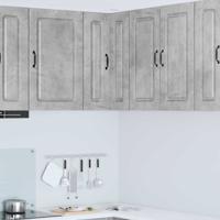 Keukenkast Kalmar Beton Grijs 57 x 57 x 80 cm Bewerkt hout