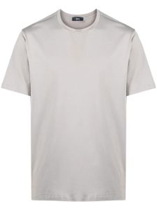 Herno t-shirt en coton à manches courtes - Gris