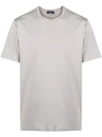 Herno t-shirt en coton à manches courtes - Gris