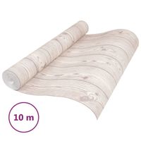 vidaXL Behang 3D houtnerf grijs