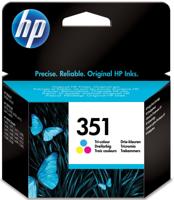 HP inktcartridge 351, 170 pagina&apos;s, OEM CB337EE, 3 kleuren