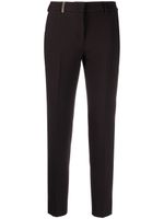 Peserico pantalon slim crop - Noir