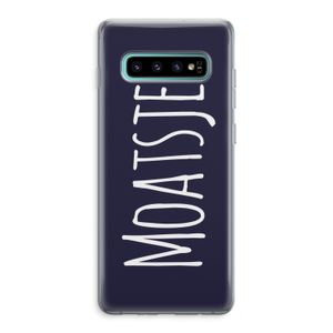 Moatsje!: Samsung Galaxy S10 Plus Transparant Hoesje