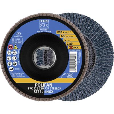 PFERD TOOLS 67668126 Lamellenschijf Diameter 125 mm 10 stuk(s)