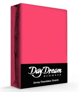 Day Dream Jersey Hoeslaken Fuchsia-90 x 200 cm