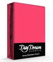 Day Dream Jersey Hoeslaken Fuchsia-90 x 200 cm