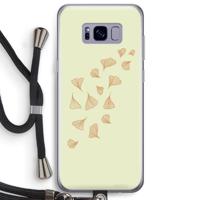 Falling Leaves: Samsung Galaxy S8 Plus Transparant Hoesje met koord