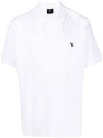 PS Paul Smith polo à patch zèbre - Blanc