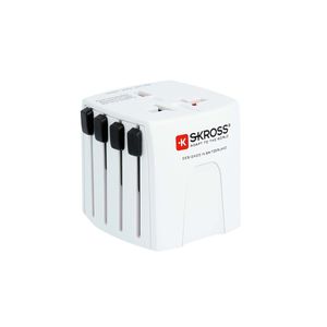 Skross MUV Micro netstekker adapter Universeel Wit