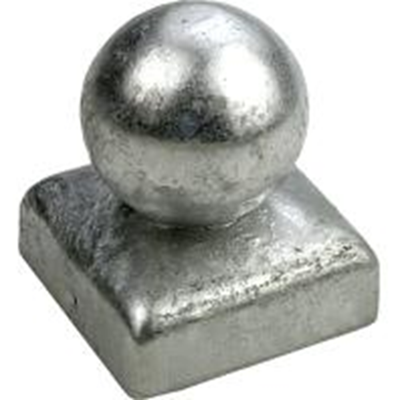 Connex Paalkapje 70X70Mm Met Kogel Vz - HV4292
