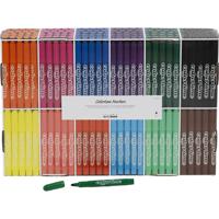 Colortime Grootverpakking met 12x24 gekleurde jumbo stiften