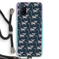 Makis: Oppo A72 Transparant Hoesje met koord