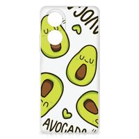 OPPO A58 4G Telefoonhoesje met Naam Avocado Singing - thumbnail