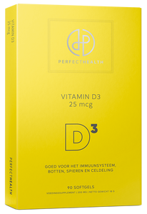 Vitamin D3 25 mcg - 90 stuks - kwartaal - herhaalservice