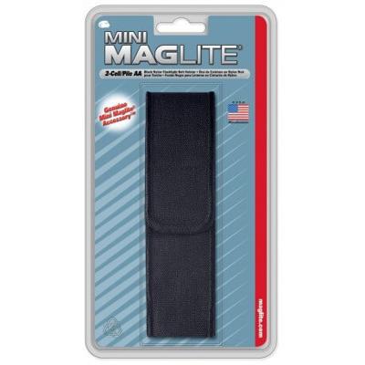 Maglite Nylon RiemholsterBelt holster Mini AA Zwart - AM2A056