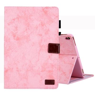 Voor iPad Pro 10 5 (2017) Business stijl horizontale Flip lederen draagtas met houder & kaartsleuf & fotolijstjes & slaap/Wake-up functie (roze)