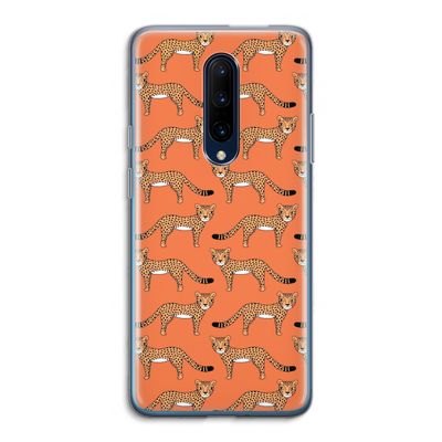 Cheetah: OnePlus 7 Pro Transparant Hoesje