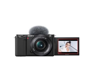 Sony α ZV-E10 + 16-50mm Zoom MILC 24,2 MP CMOS 6000 x 4000 Pixels Zwart