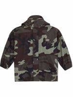 Dolce & Gabbana Kids veste légère à imprimé camouflage - Vert - thumbnail