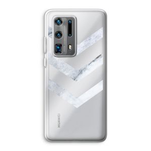 Marmeren pijlen: Huawei P40 Pro Plus Transparant Hoesje