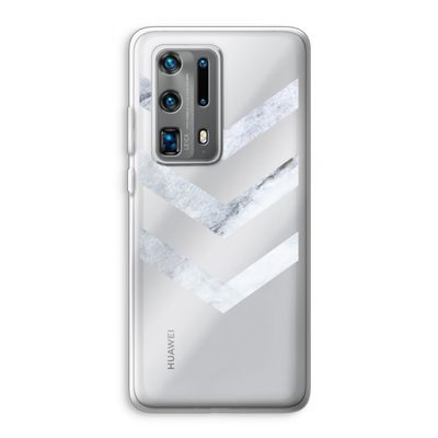 Marmeren pijlen: Huawei P40 Pro Plus Transparant Hoesje