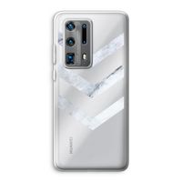 Marmeren pijlen: Huawei P40 Pro Plus Transparant Hoesje