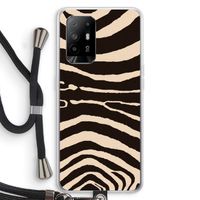 Arizona Zebra: Oppo A95 5G Transparant Hoesje met koord