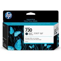 HP 730 130-ml Matte Black DesignJet 130ml Mat Zwart inktcartridge