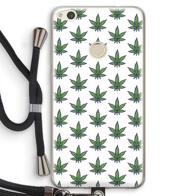 Weed: Huawei Ascend P8 Lite (2017) Transparant Hoesje met koord
