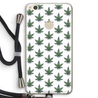 Weed: Huawei Ascend P8 Lite (2017) Transparant Hoesje met koord