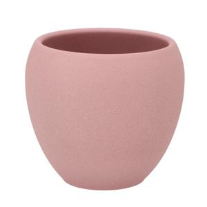 DK Design Bloempot Vinci - lichtroze mat - voor kamerplant - D15xH17 cm