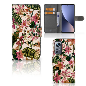 Xiaomi 12 | 12X Hoesje Flowers