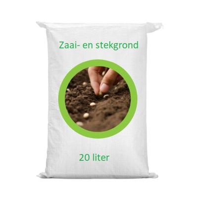 Zaai- en stekgrond aarde 20 liter - Warentuin mix